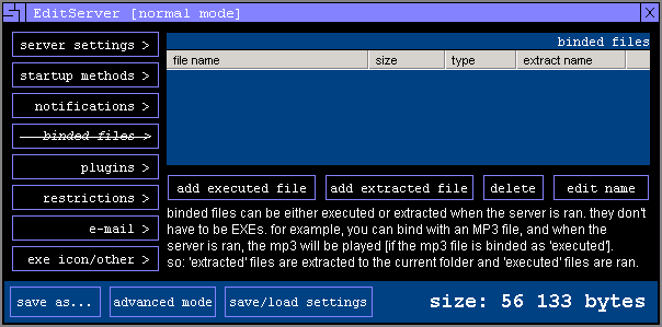 SubSeven 2.2 - Binded Files