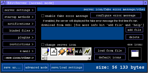 SubSeven 2.2 - Exe icon/other