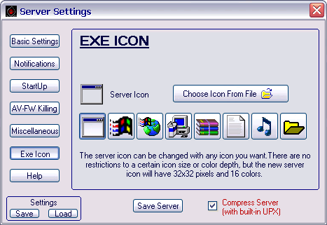 Beast 2.01 - Server Builder: Exe Icon
