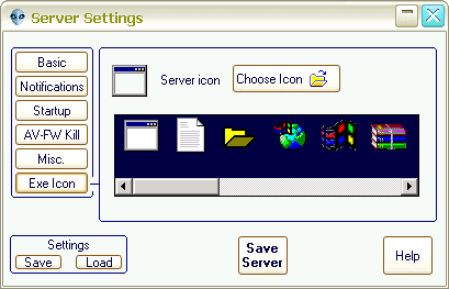 Beast 2.07: Edit Server - Exe Icon