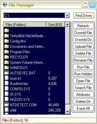 Beast 2.07: Features - File Manager