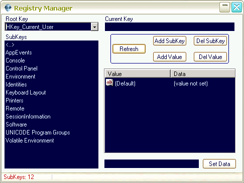 Beast 2.07: Features - Registry Editor