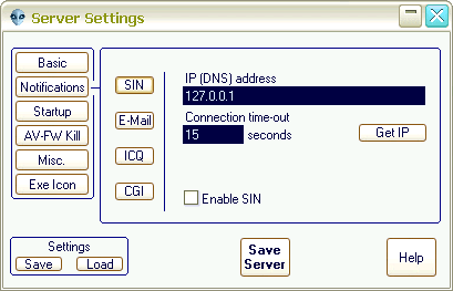 Beast 2.07: Edit Server - Notifications