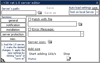 Y3K 1.5 Edit Server - Misc