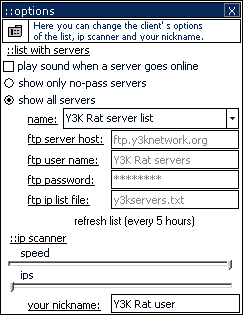 Y3K 1.5: Misc - Options