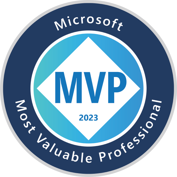 Microsoft Most Valuable Professional 2023 badge