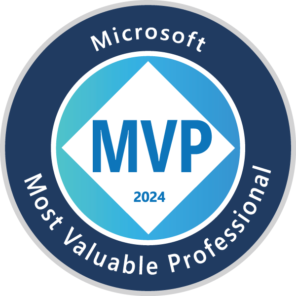 Microsoft Most Valuable Professional 2024 badge