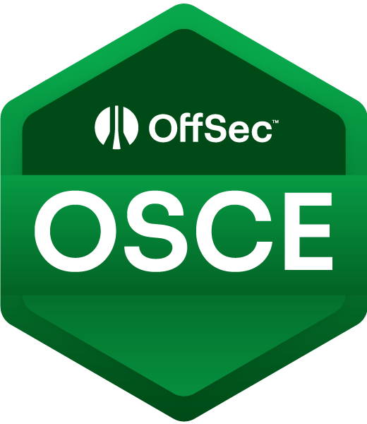 Offensive Security Certified Expert badge