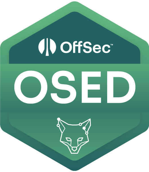 OffSec Exploit Developer badge
